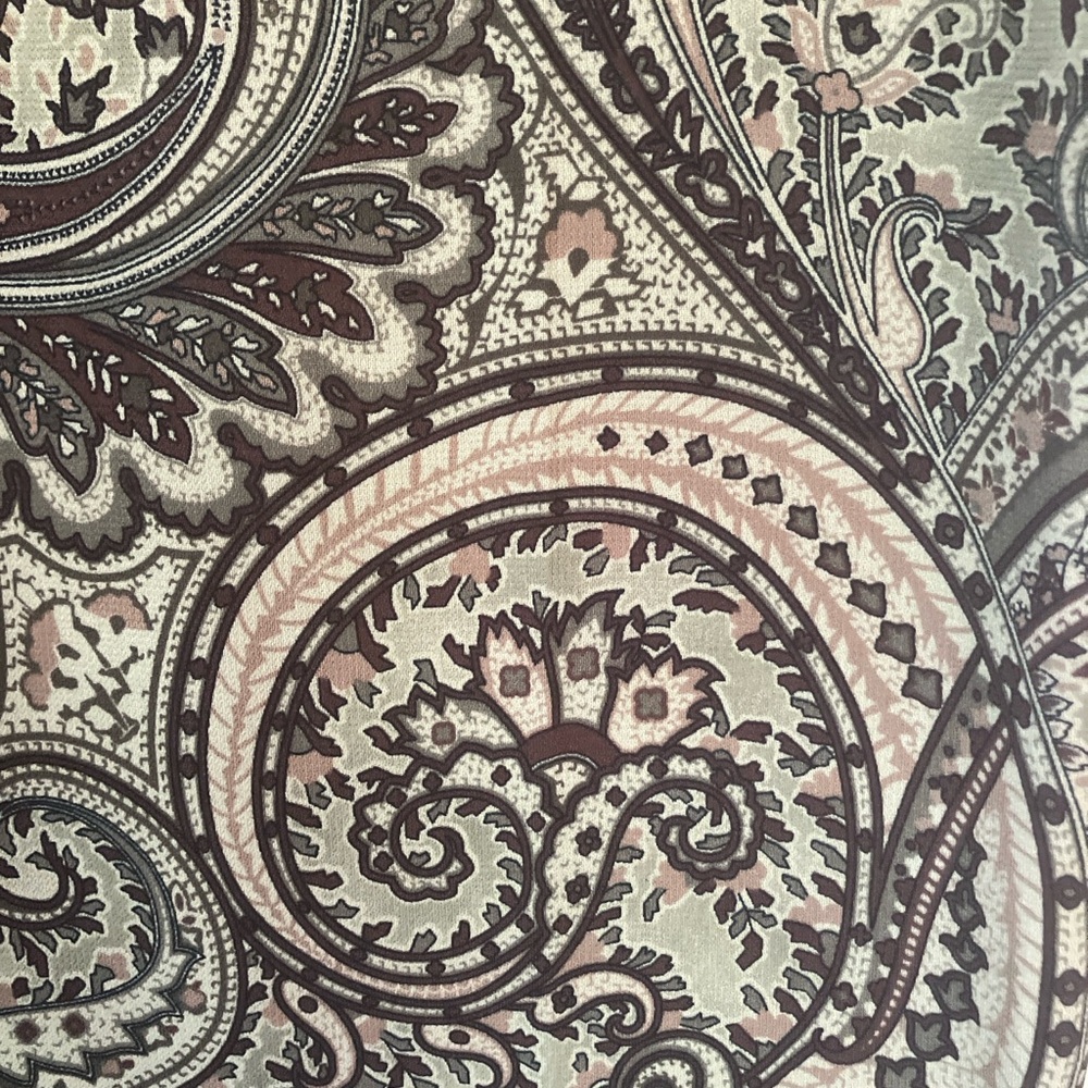 RAFAEL Vintage Paisley Wide Leg Pants | Size 6